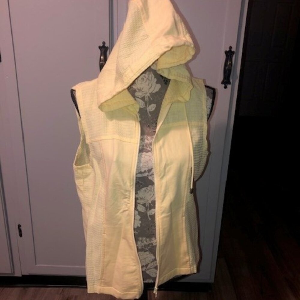 CBK Sport Yellow Hooded Top